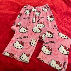 Hello Kitty Pink Pajama Bottoms for Kids